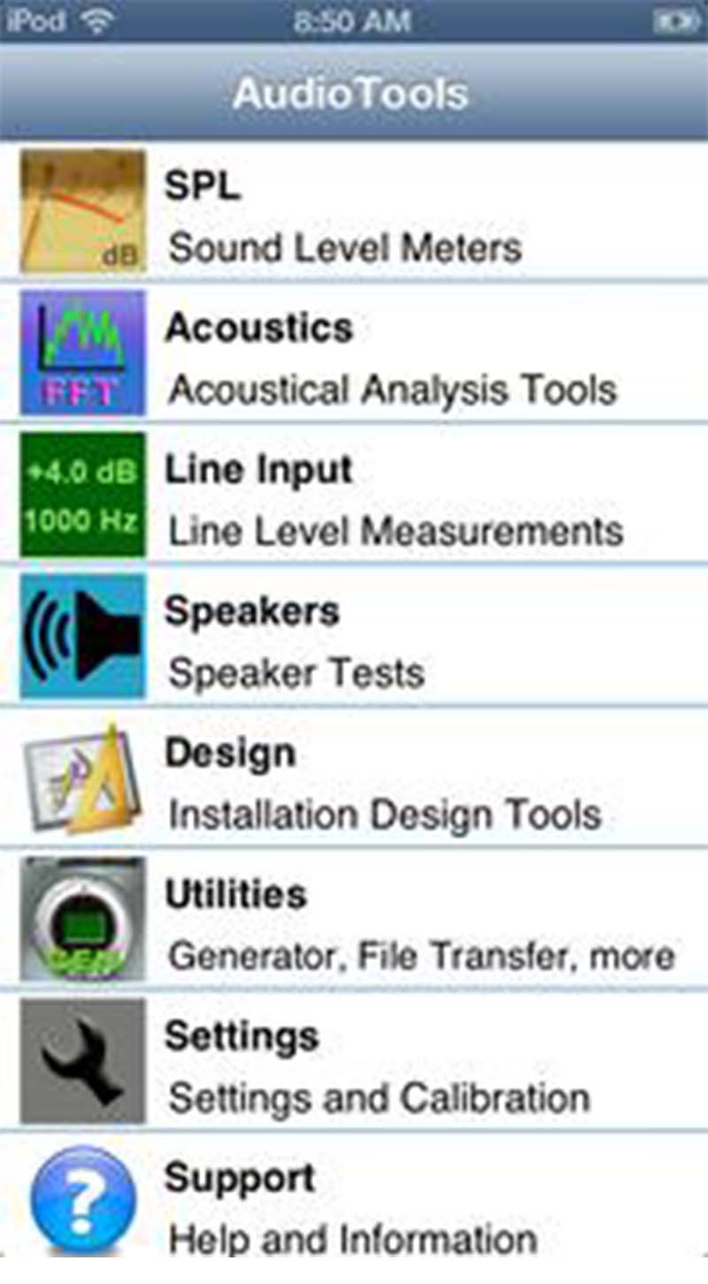 Using Audio Tools Kit like RT60 measurements